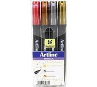 Boite de 4 marqueurs permanents métallique- ARTLINE - Supreme EPF-790 W4 - 4 coloris métalliques G