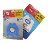 Boite de 4 sacs aspirateurs universels Top Filter avec Adaptateur Click Bag pour aspirateurs Miele 330 à 336 ref 68004 Bleu G