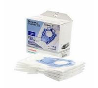 Boite de 4 sacs type P + 1 micro filtre d'origine Aspirateur (00468264 SIEMENS BOSCH)