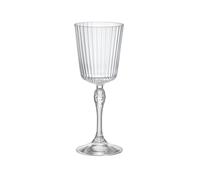 Boite de 4 verres à pied America 25 cl Bormioli Rocco