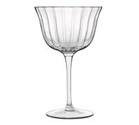 Boîte de 4 verres à pied Retro Bach 26 cl - Luigi - Transparent - Verre