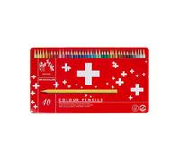 Boîte de 40 crayons de couleur aquarellables Caran d'Ache