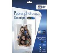 Boîte de 40 feuilles de papier photo brillant A4, jet d'encre, 180 g/m² G