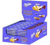 Boite de 48 barres de 25gr de Milka chocolat au lait