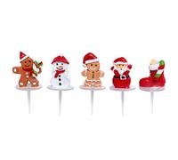 Boîte de 48 Pères Noël et biscuits