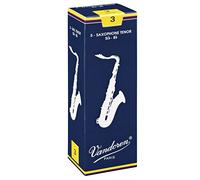 Boite de 5 anches Vandoren série "Traditionelle" pour Saxophone Tenor - Force 3,5