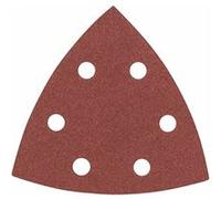 Boîte de 5 disques abrasifs triangle 93mm grain 240 - BOSCH - 2608605604 Noir G