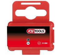 Boîte de 5 embouts de vissage TORQ-SET 25 mm - 1/4' - #1 KS TOOLS - 911.3632