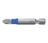 Wiha Jeu d'embouts T-BIT MAXX 41637 - Phillips PH1 50 mm - 5 pièces 1/4" en coffret