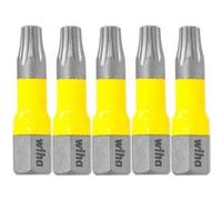 Wiha Jeu d'embouts Y Torx T20 25 mm 5 pièces (415/416) acier molybdène-vanadium trempé