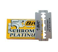 Lames de rasoir Bic Double Blade Chrome Platinum 100 pièces