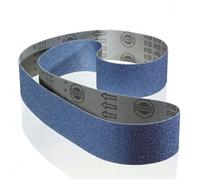 Boîte de 50 bandes en toile synthétique à l'oxyde zirconium pour limeuses portatives grain 80 RB 48024Y/X HERMES 6044423