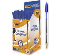 Boite De 50 Bic Cristal Bleu