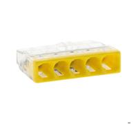 Wago - Boîte de 50 bornes 5 entrées série 2273