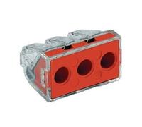 Boîte de 50 bornes de connexion automatiques transparentes 3 fils (2,5 - 6mm²) - - 773-173