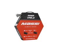 Boite de 50 cables de freins pour velo route en inox massi workshop 1 5mmx1700mm