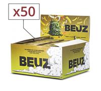 Beuz Boîte de 50 Carnets de Filtres Cartons Brown perforés