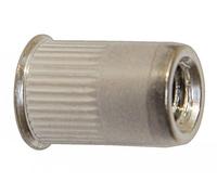 Boite de 50 écrous crantés ACTON à sertir - Ø8 mm - Tête affleurante Inox A2 - 626338