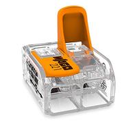 50 Mini Bornes WAGO 2 entrées 0,5-6mm² 221-612