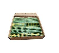Boîte De 50 Pcs Weidmueller ZPE 6/3AN Blocs De Jonction 7907400000 45x90x8.1mm