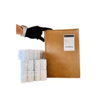 Boîte de 50 rouleaux de papier thermique premium 57 x 40 mm pour reçu de caisse compatible avec les machines à carte bancaire TPE TPV EPOS et les imprimantes thermiques