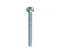 Boite de 50 Vis Multi Monti 7.5x60 mm HECO SCHRAUBEN - Tête ronde -T30 - Zingué argent - Ø tête 14.5 - 42616 Zingué G