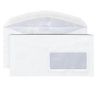 Boîte de 500 Enveloppes à fenêtre Mécanisables DL 114 x 229 mm Blanc Elco Premium 61015