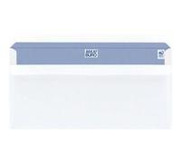Boîte de 500 enveloppes blanches 110 x 220 mm format DL sans fenêtre - Maxiburo