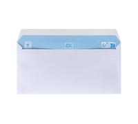Boîte de 500 enveloppes blanches 110 x 220 mm format DL sans fenêtre - Maxiburo