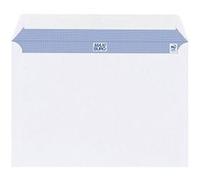 Boite de 500 enveloppes blanches 162x229 mm format C5 avec bande protectrice - avec fenêtre 45 x 100 - Maxiburo G