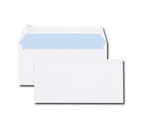 Boîte de 500 enveloppes Everyday blanches 114x229/C5-6, 80 g/m², adhésives avec bande