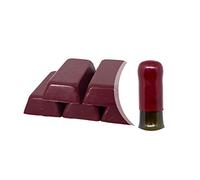 Boîte de 500 g. Cire Souple Amarante pour sceller bouteilles de vin, bière, eau-de-vie, liqueur (Amarante, 500)