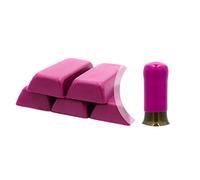 Boîte de 500 g. Gomme laque Violet ou cire souple pour sceller bouteilles de vin, bière, eau-de-vie, liqueur (Violet, 500)