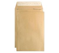Boite de 500 Pochettes Kraft Milleraies Brun C5-162x229 mm - Auto-Adhésives - 90g/m2 - Brun