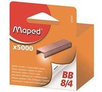 Maped Agrafes Bb 8/4, En Cuivre, Contenu: 5.000 Pieces