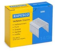 Rapesco Boîte d'agrafes Type 50/60 - galvanisées 14/5 mm - 5000 pièces