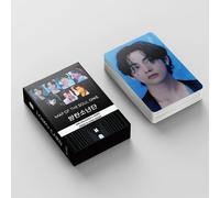 Boîte De 55 Cartes Kpop Star Boys Jimin Suga Rm Jhope V Jungkook Jin Lomo, Une Petite Carte Postale Imprimée
