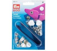 Prym Bouton-pression "Jersey" sans couture 12 mm blanc – 390171