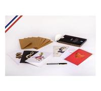 Boîte de 6 cartes doubles Icônes créées et imprimées en France avec 6 enveloppes G