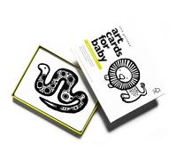 Boîte de 6 cartes imagier en noir et blanc - jungle multi-coloured TU