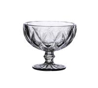 Boite de 6 coupes à glace Diamond gris 35 cl - Trend'up