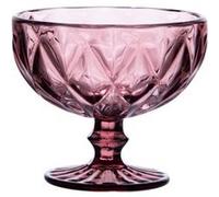 Boite de 6 coupes de glace 35 cl diamond rose - Trend