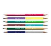 Boîte de 6 crayons bicolores Caran d'Ache Genève Special Edition Multicolore G