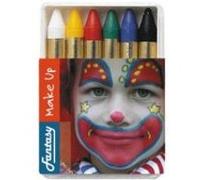 Boite De 6 Crayons Gras - Multicolores multicolore, multicolore G