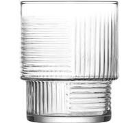 Boîte de 6 gobelets bas Hélen 32,5 cl verre 7.60x7.60 cm