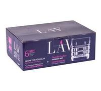 Boîte de 6 gobelets bas whisky Brit 32,5cl LAV