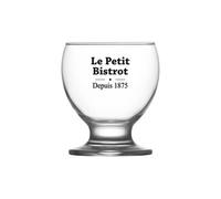 Boîte de 6 gobelets Bistrot 21 cl - - Transparent / Cristal - Verre