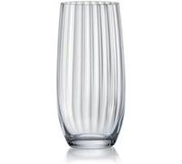 Boîte de 6 gobelets forme haute Waterfall 35 cl - Table Passion - Transparent - Cristallin Transparent G