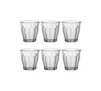 Boîte de 6 gobelets Picardie 20 cl verre 8 cm duralex