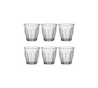 Verres hauts - Duralex - Picardie - Transparent - 25 cl - Lot de 6 pièces